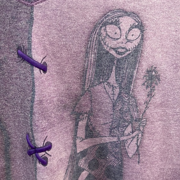 Disney Nightmare Before Christmas purple T-shirt XL Disney Store - Picture 3 of 8
